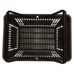 Купівельні кошики для супермаркету PLAST 22 black Купівельні кошики для супермаркету PLAST 22 black